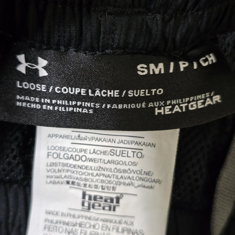 UNDER ARMOUR men size Small  Vital Woven‎ Pants Loose Track Mesh Lined Ankle Zip